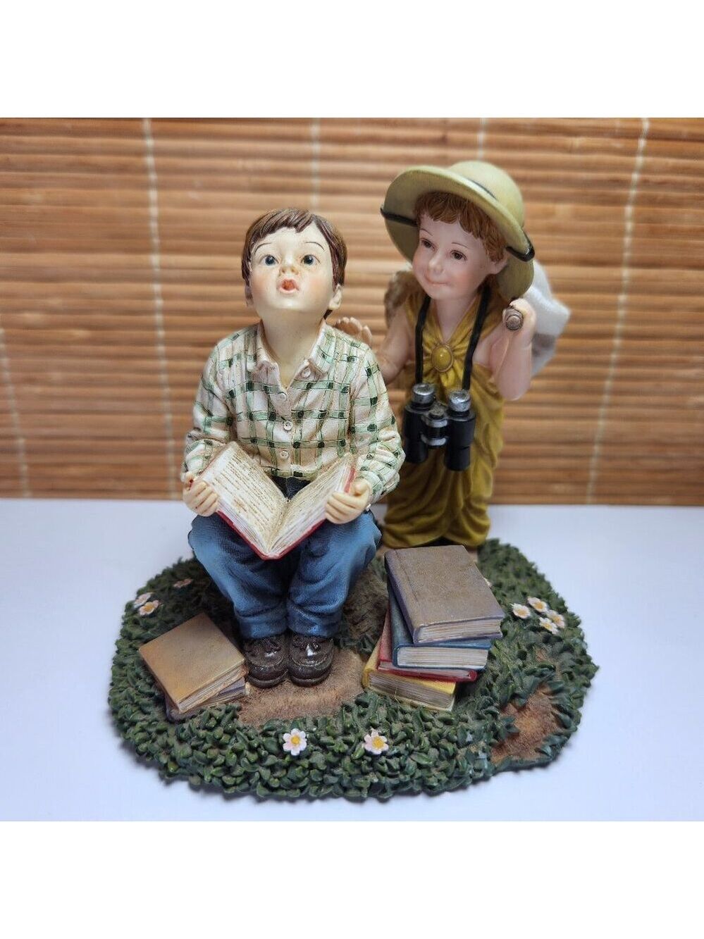 Demdaco Prayers and Promises Figurines Appreciate the Simple Things Vintage 2002